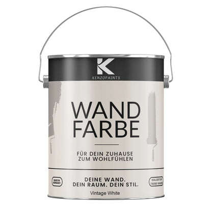 Kenzopaints Wandfarbe Designfarbe - Vintage White