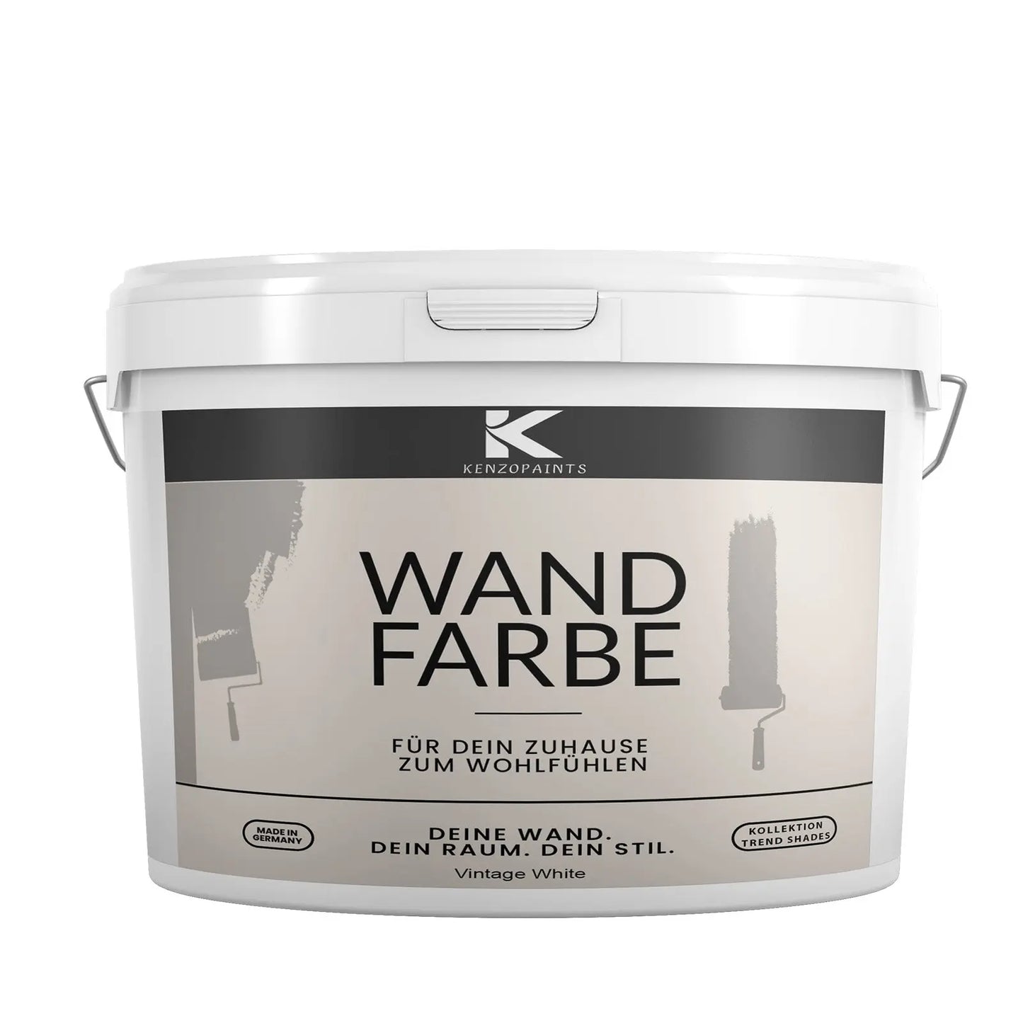 Kenzopaints Wandfarbe Designfarbe - Vintage White