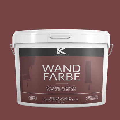 Kenzopaints Wandfarbe Designfarbe - Wine