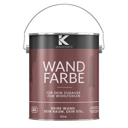 Kenzopaints Wandfarbe Designfarbe - Wine