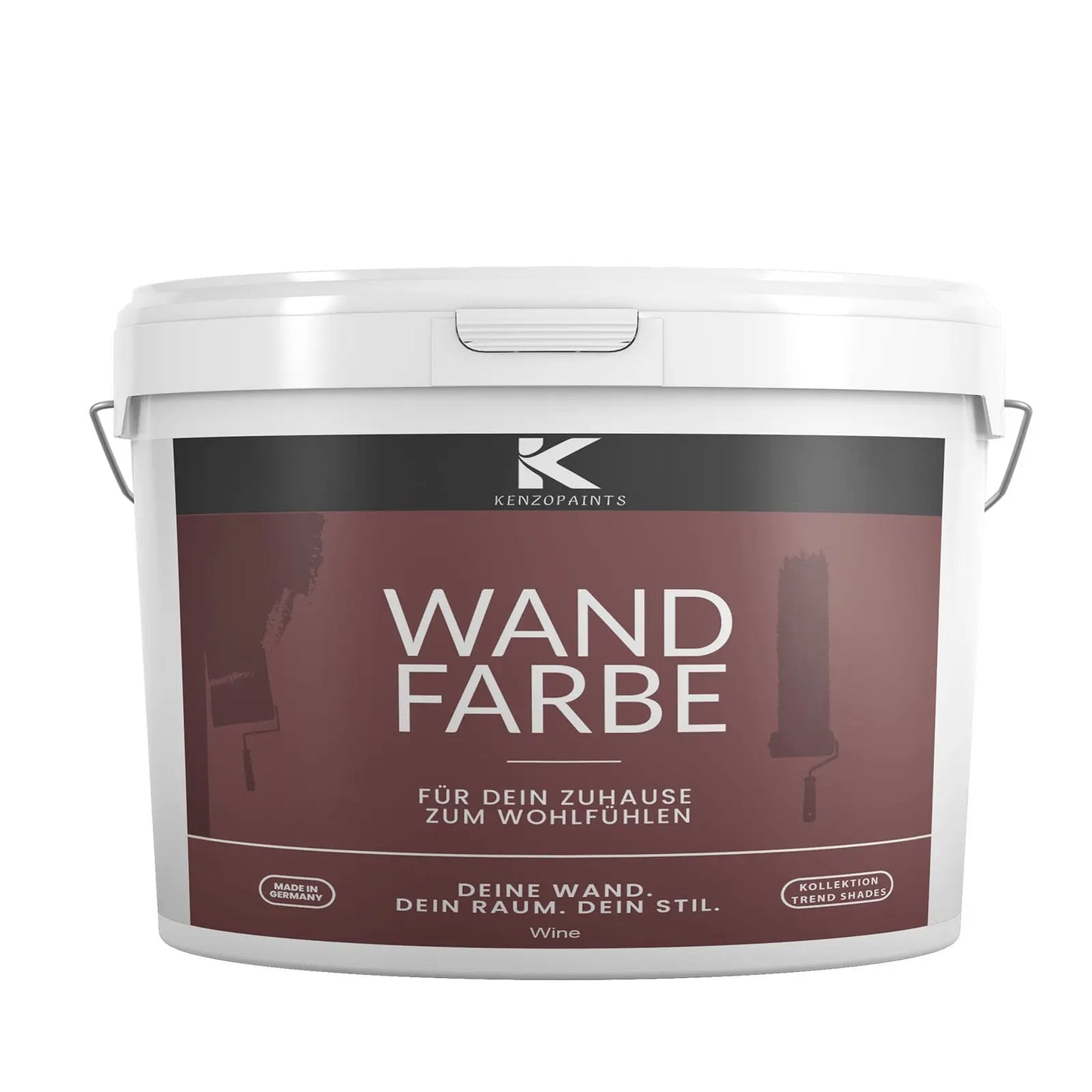 Kenzopaints Wandfarbe Designfarbe - Wine