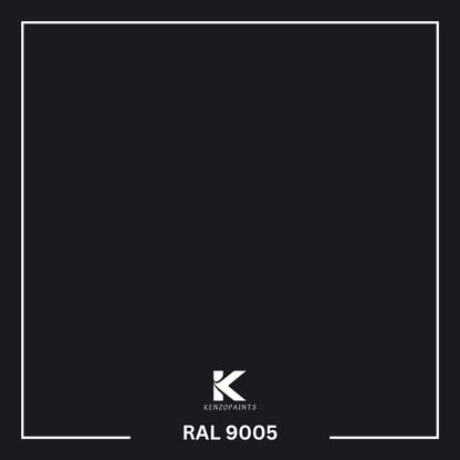 Kenzopaints RAL 9005 Tiefschwarz Spraydose 400ml Matt