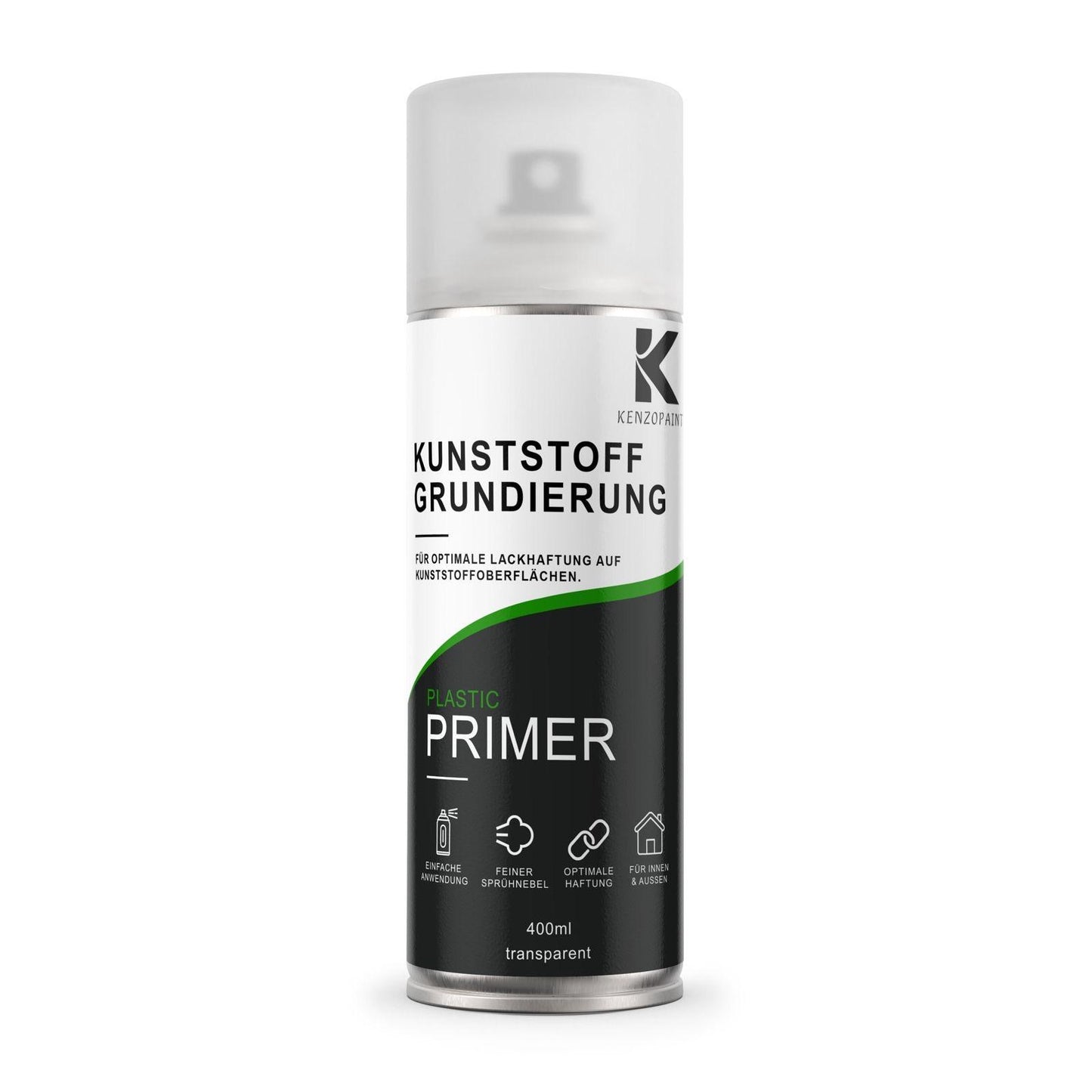 Kenzopaints Kunststoff-Grundierung Primer 400ml Transparent