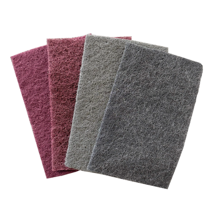 Contura Schleifvlies Set 100x170mm 4 Stück P120-P600 Schleifpads für Metall Holz Stahl Kunststoff