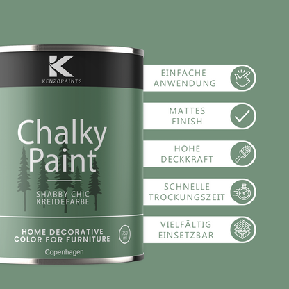 Kenzopaints Chalky Paint - Copenhagen
