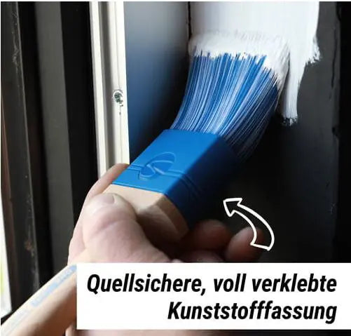 Profi Flachpinsel für Acryl- und Wasserlack Lackierpinsel Lasurpinsel - Kenzopaints