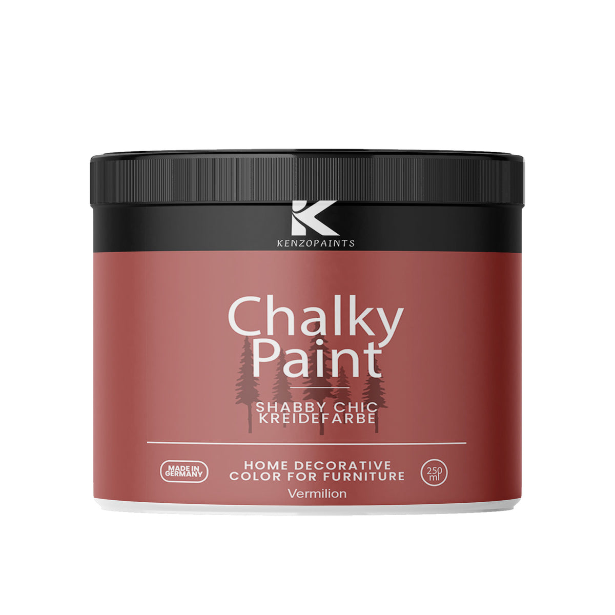 Kenzopaints Chalky Paint - Vermilion