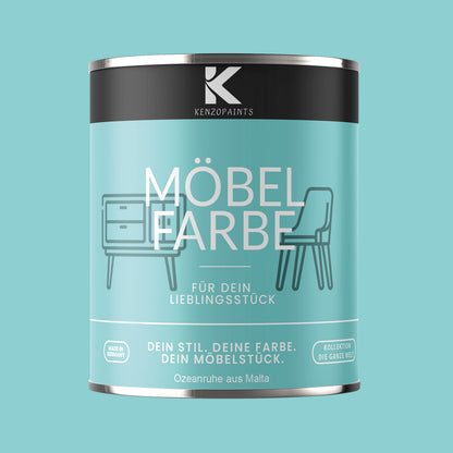Kenzopaints Möbelfarbe - Ozeanruhe aus Malta