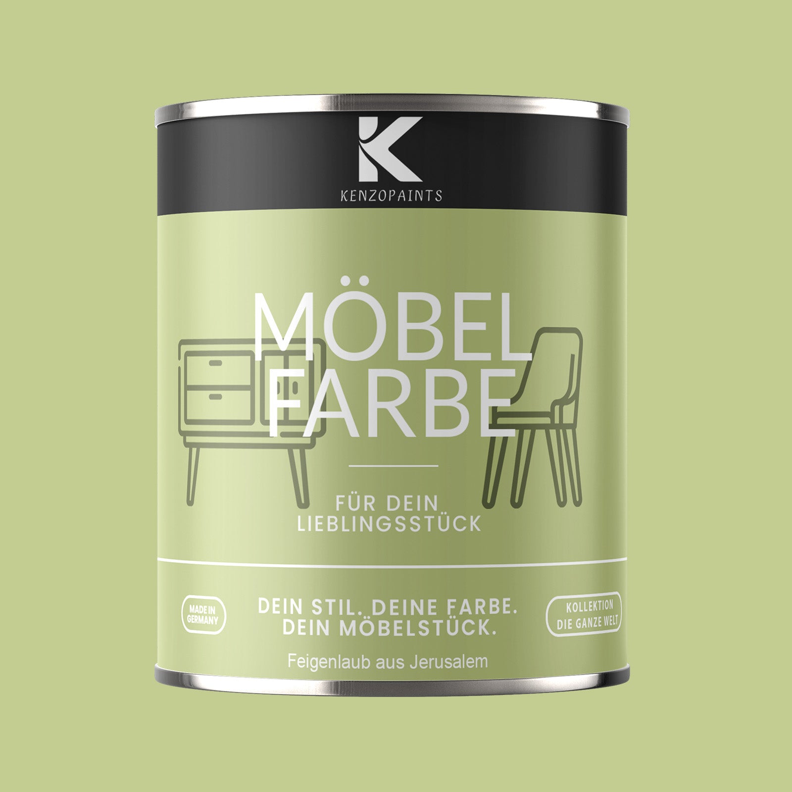Kenzopaints Möbelfarbe - Feigenlaub aus Jerusalem